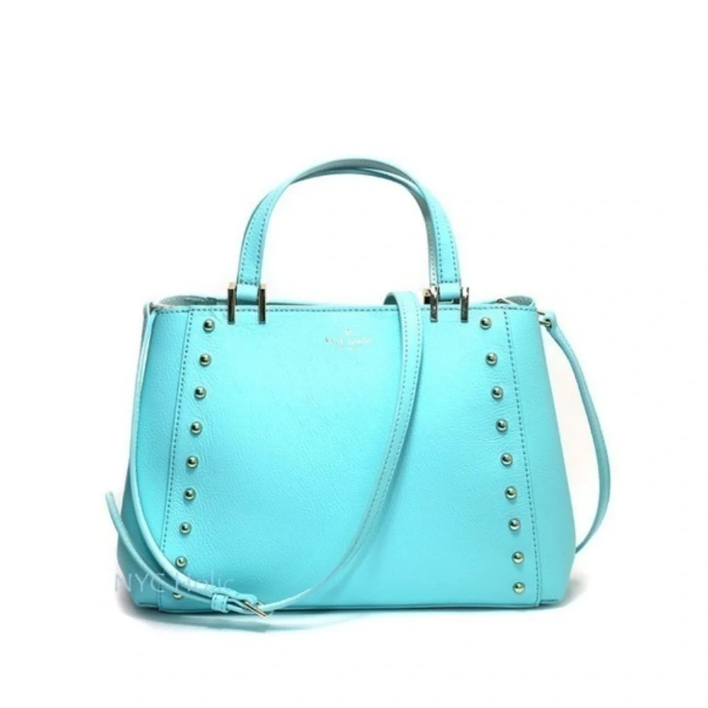 Kate Spade Atoll Tiffany Blue Romily Rivet Bag